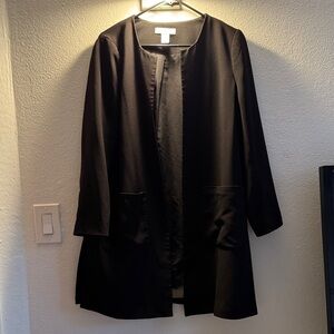 H&M Black Women's Blazer Coat